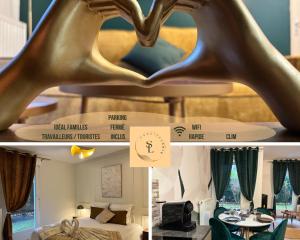 Emerald Chic - Terrace Fiber & Parking - 4 Guests