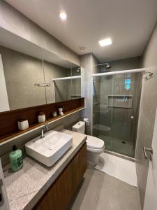 Studio de Luxo com Jardim Privativo 150m da praia