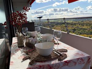 Best View - strandnahe Ferienwohnung mit atemberaubenden Blick von Lübeck bis zur Ostsee
