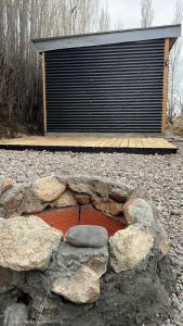 Mini cabaña acogedora en entorno natural