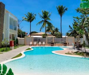 Guarajuba PalmBeach - Apartamento próximo à praia, no Condomínio Água