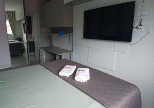 C153 Moderno apartamento de dois quartos em Canasvieiras a só 280m da praia