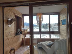 Aussois : Appartement spacieux pour 6 à 7 pers, 3 chambres, balcon & véranda - FR-1-508B-56