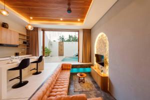 Luxe 1BR Oasis - Swim-up Bar & Near Canggu