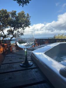 Bon-up-a-Tree Beach Lodge with jacuzzi ocean views, south coast Kwa Zulu Natal