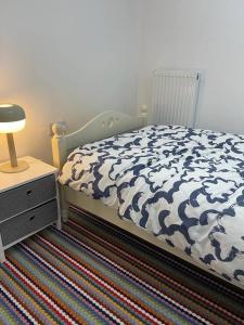 Top flat near town, with its own private parking