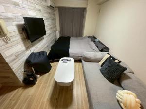 1minute walk to Susukino walk to Nakajima Park Wi-Fi available comfortable oneroom apartment St Paulia Aqua 101