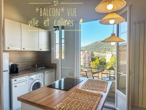 Studio lumineux, cosy & calme avec balcon