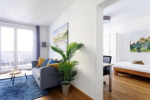 Spacious Group Apartment with Balcony