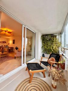 Le Gall, Centre ville de Rennes avec loggia