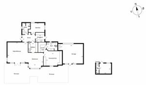 Svensk Træhus Med Udsigt Over Arresø