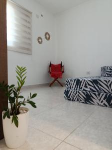 Apartamento para 6 pessoas perto do SESC Bertioga a 600m da praia