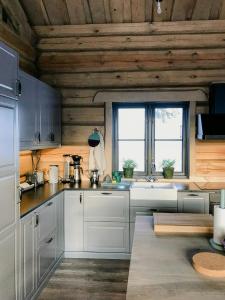 Log House With Sauna And Fireplace In Bydalen