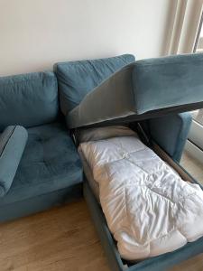 Golfslag 7b, studio with sea view in Blankenberge