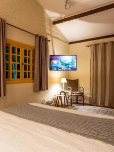 Chalé Encantador na Rota do Vinho com Ar Condicionado