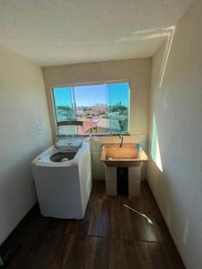 Pe de manga Quarto terceiro andar cama solteiro