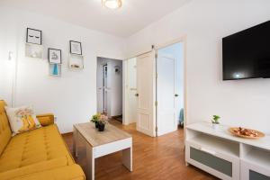 Typical fishermen house on La Carihuela beach