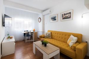 Typical fishermen house on La Carihuela beach