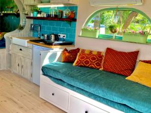 Tiny bohemian lodge at lake Balaton