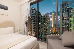Marina High-Floor Premium Luxury Stay at LIV Marina for up to 9 Guests with Marina Views and Exceptional Amenities