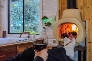 Chalé de montaña con Jacuzzi