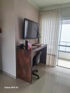 Apê com Churrasqueira 400m da Praia