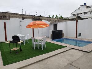 Linda casa en la Playa con piscina