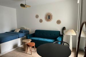 Modern studio with balcon in Paris 13th
