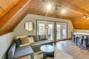 Steps to Shared Dock Lake of the Ozarks A-Frame!