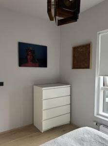 Room in modern downtown apt with private bathroom