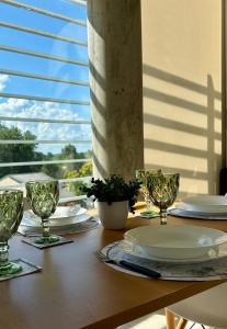 Departamento con vista panorámica frente a termas