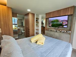 Cali - Apartaestudios Edificio Miro Living Guadalupe