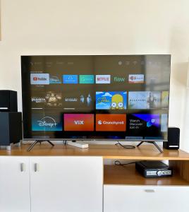 Departamento con vista panorámica frente a termas