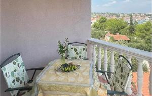 Nice Apartment In Jezera With House Sea View