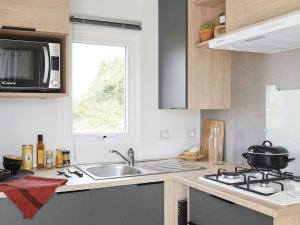 Mobil home pour 6 personnes avec terrasse - API-1-52-1310