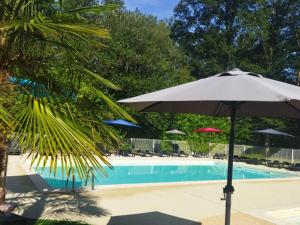 Mobil-home 6 pers. - Terrasse au Camping Saint-Gérons - API-1-52-1317