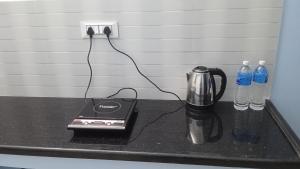 Urban white villa homestay