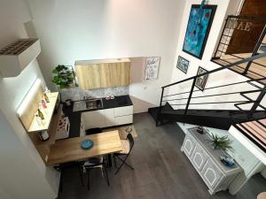 The Stairs of Heaven with Lake View