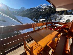 Studio front de neige à Méribel-Mottaret