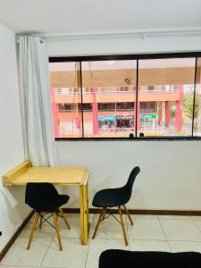 Kit net rústica na 214 com ar condicionado