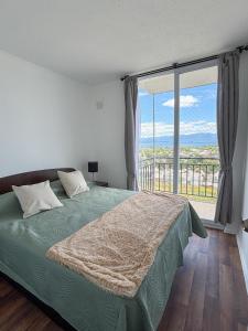 Depaeramento en Villarrica, vista al lago y volcán