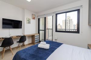 Moderno e Central com Academia, Piscina e Coworking