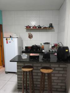 Chalé Praia do Maceió Com cozinha