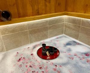 步行1分钟到黑门市场 150平四层日式別墅顶楼温泉池与天台花园