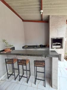 Casa completa mobiliada