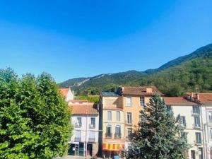 Studio confortable avec climatisation à Amélie-les-Bains, proche des thermes - FR-1-703-20