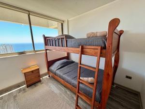 Hermosa vista al hacia el mar y Concón