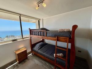 Hermosa vista al hacia el mar y Concón