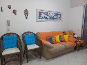 Apartamento beira-mar com vista para a praia