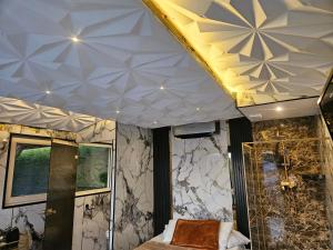 Welness huisje rust en ontspanning prachtig uitzicht